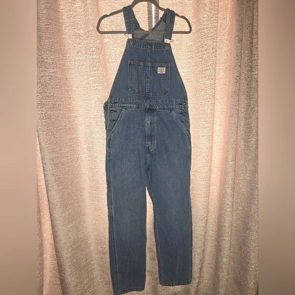 Levi's Women's Vintage Blue Denim Overalls - Picture 1 of 12